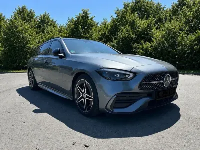 Gebraucht Mercedes C220 AMG line 200 PS (147 kW) 2022 Grau Limousine