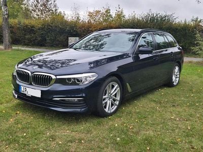 Second-hand BMW 530 Luxury Line 252 CP (185 kW) 2019 Albastru Break