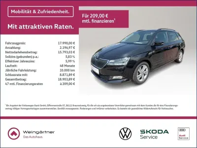 Gebraucht Skoda Fabia Best of 95 PS (69 kW) 2022 Schwarz Kleinwagen
