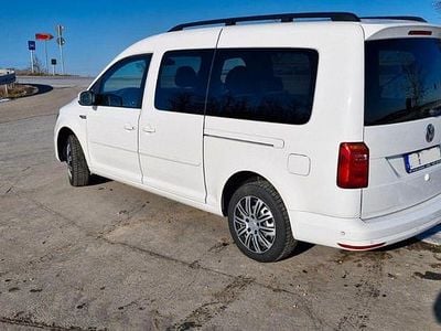 Gebraucht VW Caddy Maxi Comfortline 125 PS (91 kW) 2016 Weiß Van / Kleinbus