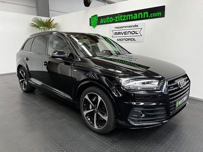Orcaschwarz/deep black Gebraucht 2018 Audi Q7 S-Line SUV | 40.700 € (Teuer)