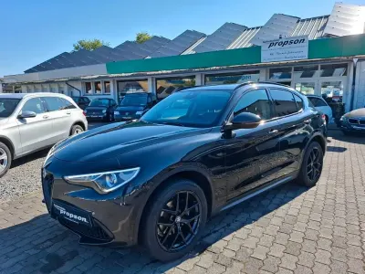 Gebraucht Alfa Romeo Stelvio Tech Edition 280 PS (205 kW) 2019 Schwarz SUV