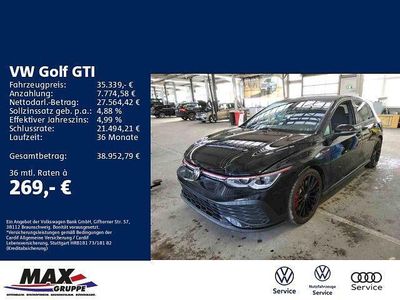 Schwarz Gebraucht 2023 VW Golf GTI Limousine | 35.339 € (Etwas zu teuer)