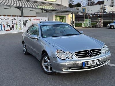 Gebraucht Mercedes CLK200 Avantgarde 163 PS (119 kW) 2003 Silber Coupé