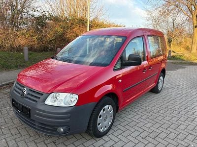 Gebraucht VW Caddy Team 105 PS (77 kW) 2008 Rot Van / Kleinbus
