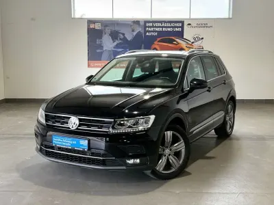Gebraucht VW Tiguan Highline 150 PS (110 kW) 2018 Schwarz SUV