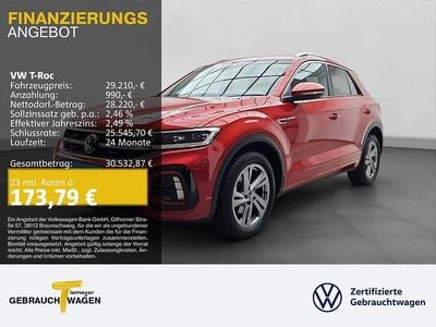 Rot Gebraucht 2024 VW T-Roc Beats SUV | 29.210 € (Fairer Preis)