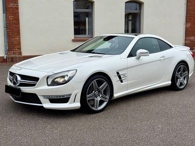 Gebraucht Mercedes SL63 AMG AMG 537 PS (394 kW) 2013 Weiß Cabrio