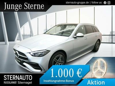 gebraucht Mercedes C300e C 300 T e AMG HighEnd Info Distro Multikontur Pano