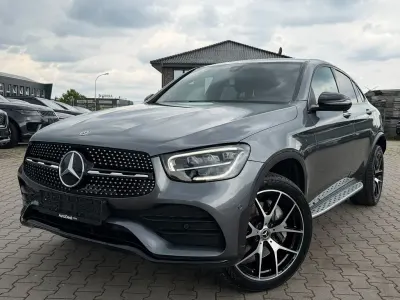 Używany Mercedes GLC300e AMG line 306 KM (225 kW) 2022 Szary Coupe