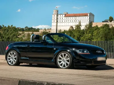 Gebraucht Audi TT Roadster S-Line 180 PS (132 kW) 2003 Schwarz Cabrio