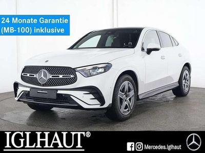 Gebraucht Mercedes GLC300 AMG line 269 PS (197 kW) 2024 Weiß manufaktur lack manufaktu Coupé