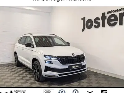 Usata Skoda Karoq SportLine 150 CV (110 kW) 2024 Bianco SUV