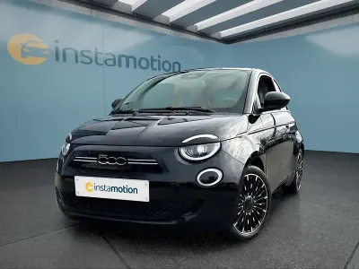 Gebraucht Fiat 500e La Prima 86 kW (118 PS) 2022 Schwarz Kleinwagen