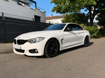 Gebraucht BMW 420 Cabriolet M Sport 184 PS (135 kW) 2016 Weiß Cabrio