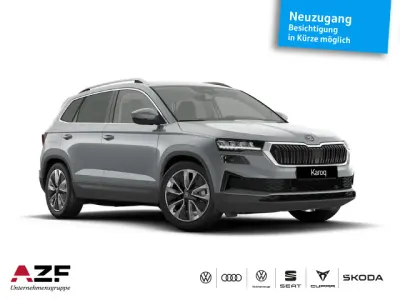 Neu Skoda Karoq Selection 150 PS (110 kW) 2026 Smokey diamond silber metallic SUV