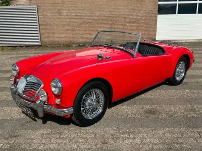Gebraucht MG MGA 1958 Rot Cabrio