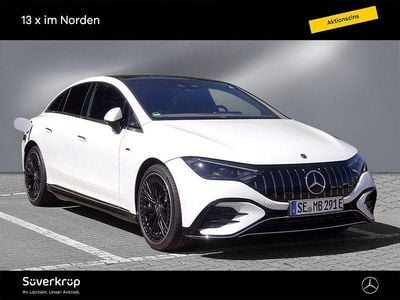 Manufaktur opalithweiß bright Gebraucht 2022 Mercedes EQE AMG 43 AMG Limousine | 66.950 €