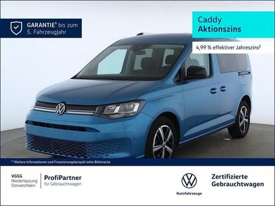 Gebraucht VW Caddy Goal 122 PS (89 kW) 2025 Blau Van / Kleinbus