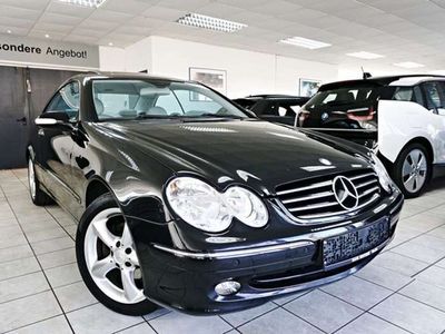 gebraucht Mercedes CLK240 AVANTGARDE GLASDACH LEDER TÜV 10/2025