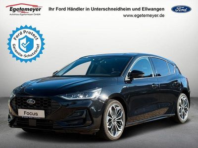 Gebraucht Ford Focus ST-Line X 125 PS (91 kW) 2023 Schwarz Limousine