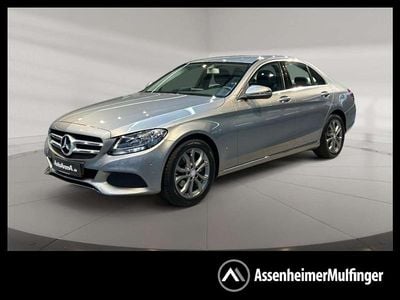 Usata Mercedes C180 Avantgarde 156 CV (114 kW) 2015 Argento Berlina