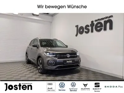 Gebraucht VW T-Cross R-line 150 PS (110 kW) 2020 Grau (limestone grey metallic (grau)) SUV