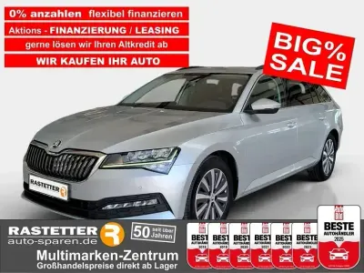 Occasion Skoda Superb Ambition 2022 Zilver Stationwagen
