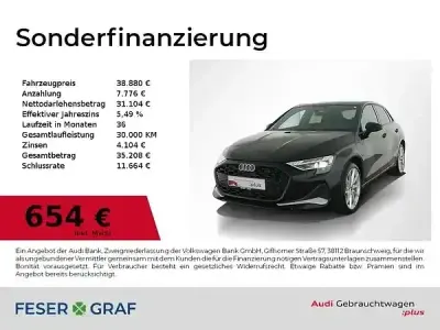 Gebraucht Audi A3 Advanced 204 PS (150 kW) 2025 Brillantschwarz Limousine