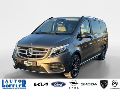 Grau Gebraucht 2018 Mercedes V250 AMG line Van / Kleinbus | 43.880 € (Teuer)
