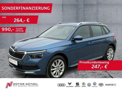 Gebraucht Skoda Kamiq Style 110 PS (80 kW) 2021 Titanblau metallic SUV