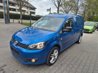Usata VW Caddy Maxi 102 CV (75 kW) 2012 Blu Monovolume