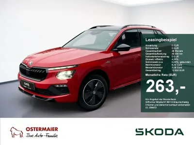 Neu Skoda Kamiq Monte Carlo 150 PS (110 kW) 2025 Rot SUV