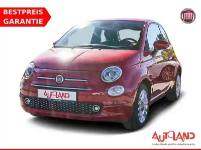 Brugt Fiat 500 Lounge 69 HK (50 kW) 2019 Rød Hatchback