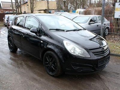 Gebraucht Opel Corsa Edition 69 PS (50 kW) 2010 Schwarz Kleinwagen