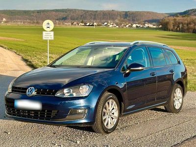 Gebraucht VW Golf VII LOUNGE 110 PS (80 kW) 2015 Blau Kombi