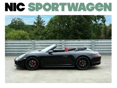 Gebraucht Porsche 911 Carrera 4 GTS 450 PS (330 kW) 2018 Tiefschwarz Cabrio