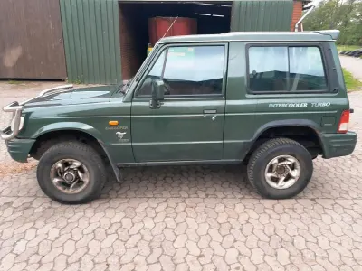 Gebraucht Hyundai Galloper 99 PS (72 kW) 2001 Grün SUV