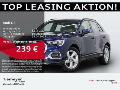 Usata Audi Q3 Advanced 150 CV (110 kW) 2024 Blu SUV