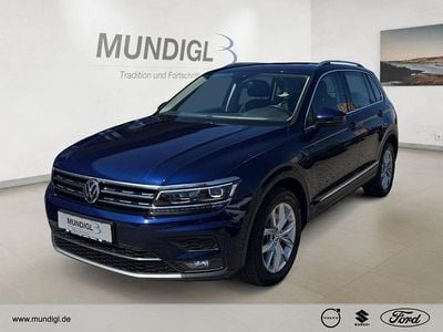 Używany VW Tiguan Highline 190 KM (139 kW) 2020 Niebieski SUV