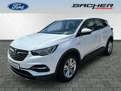 Gebraucht Opel Grandland X Edition 131 PS (96 kW) 2020 Jade weiss/arktis weiss SUV