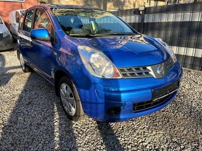 Gebraucht Nissan Note Visia 88 PS (64 kW) 2008 Blau Kleinwagen