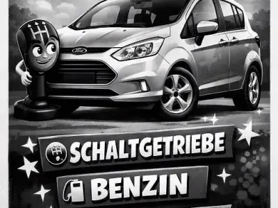Gebraucht Ford B-MAX SYNC Edition 101 PS (74 kW) 2017 Silber Van / Kleinbus