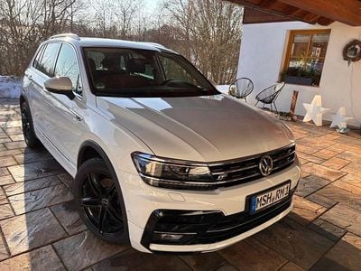 Usata VW Tiguan R-line 190 CV (139 kW) 2018 Bianco SUV