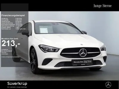 Gebraucht Mercedes CLA200 Progressive 150 PS (110 kW) 2023 Weiß Coupé