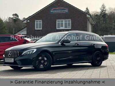 gebraucht Mercedes C200 T*CGI*9G-TRONIC*AMG-LINE*LEDER*LED*TÜV NEU