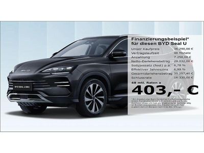 Neu BYD Seal U Comfort 218 PS (160 kW) 2025 Schwarz SUV