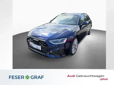 Używany Audi A4 S-Line 204 KM (150 kW) 2022 Niebieski Kombi