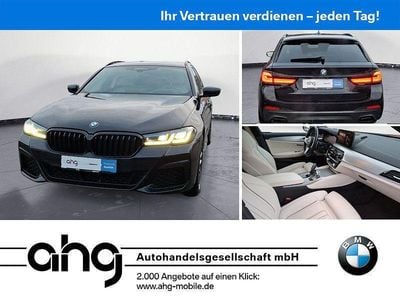 Schwarz Gebraucht 2021 BMW 530 M Sport Kombi | 39.860 € (Teuer)