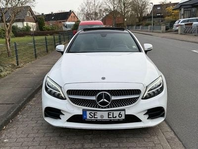 Gebraucht Mercedes C180 AMG 156 PS (114 kW) 2018 Weiß Coupé